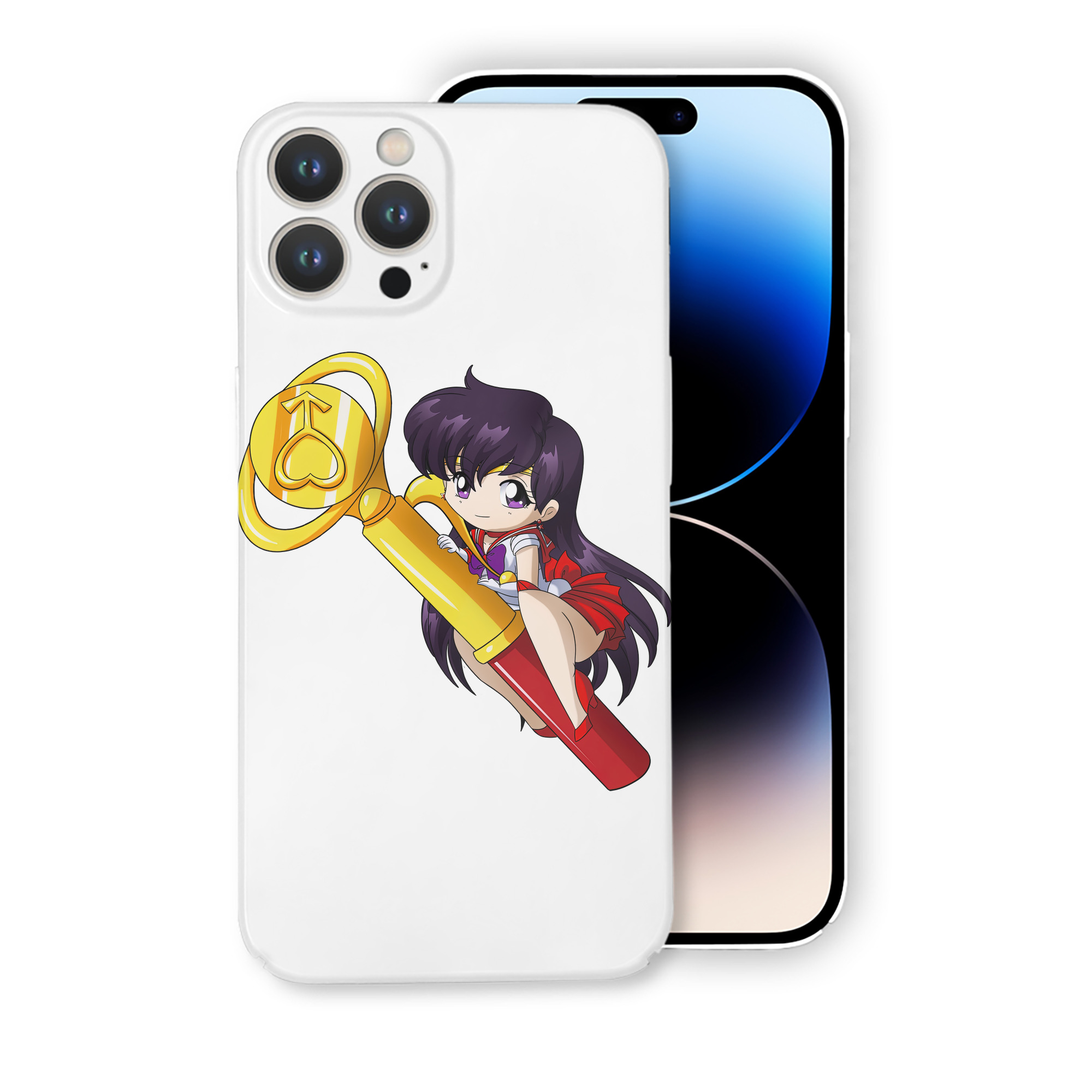 （画像用） 美少女戦士セーラームーン 火野レイ ひの レイ Sailor Moon Hino Rei （セーラーマーズ,Sailor Mars） 【iPhone 14シリーズ対応】ハードケース